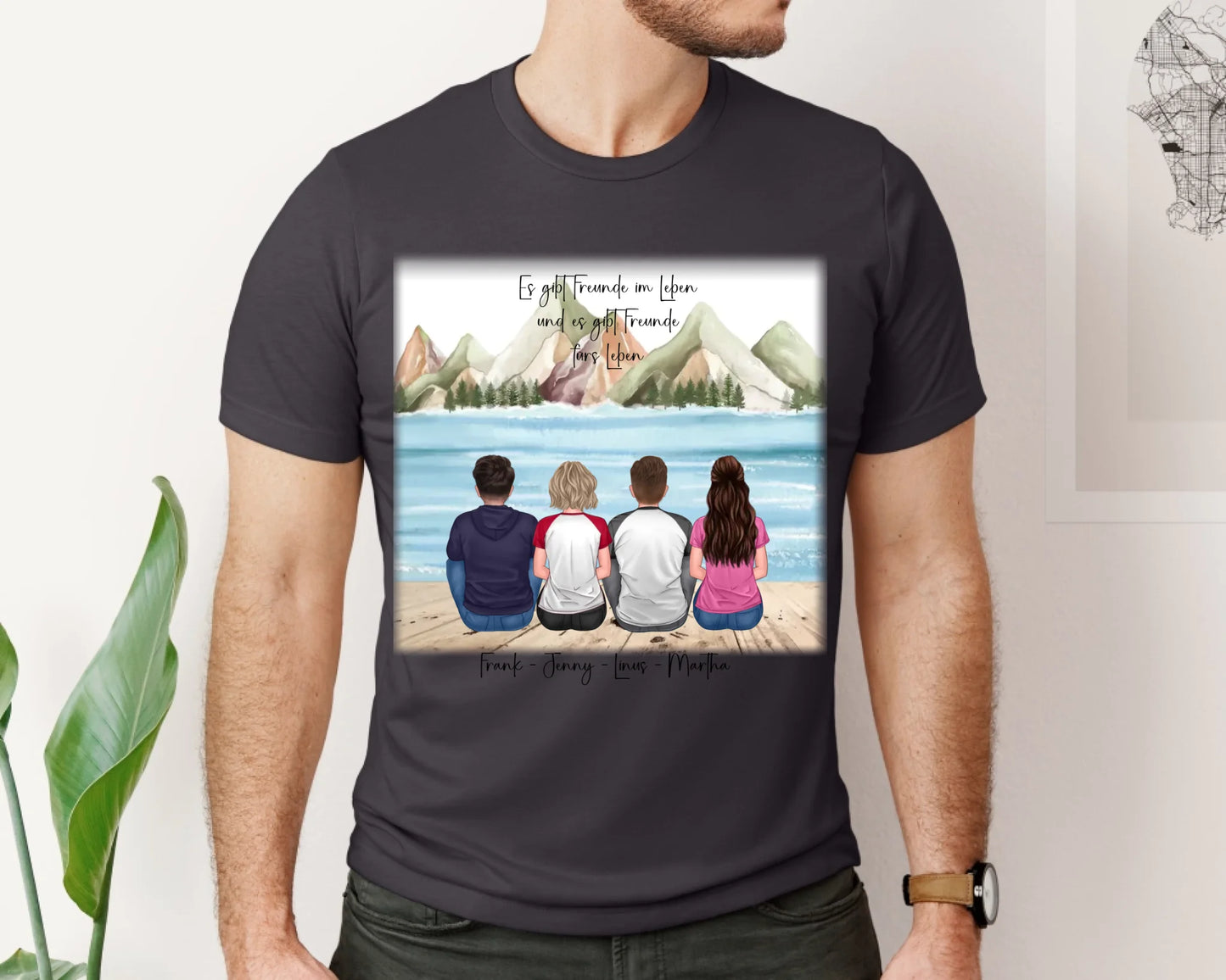 3-4 Freunde T-Shirt