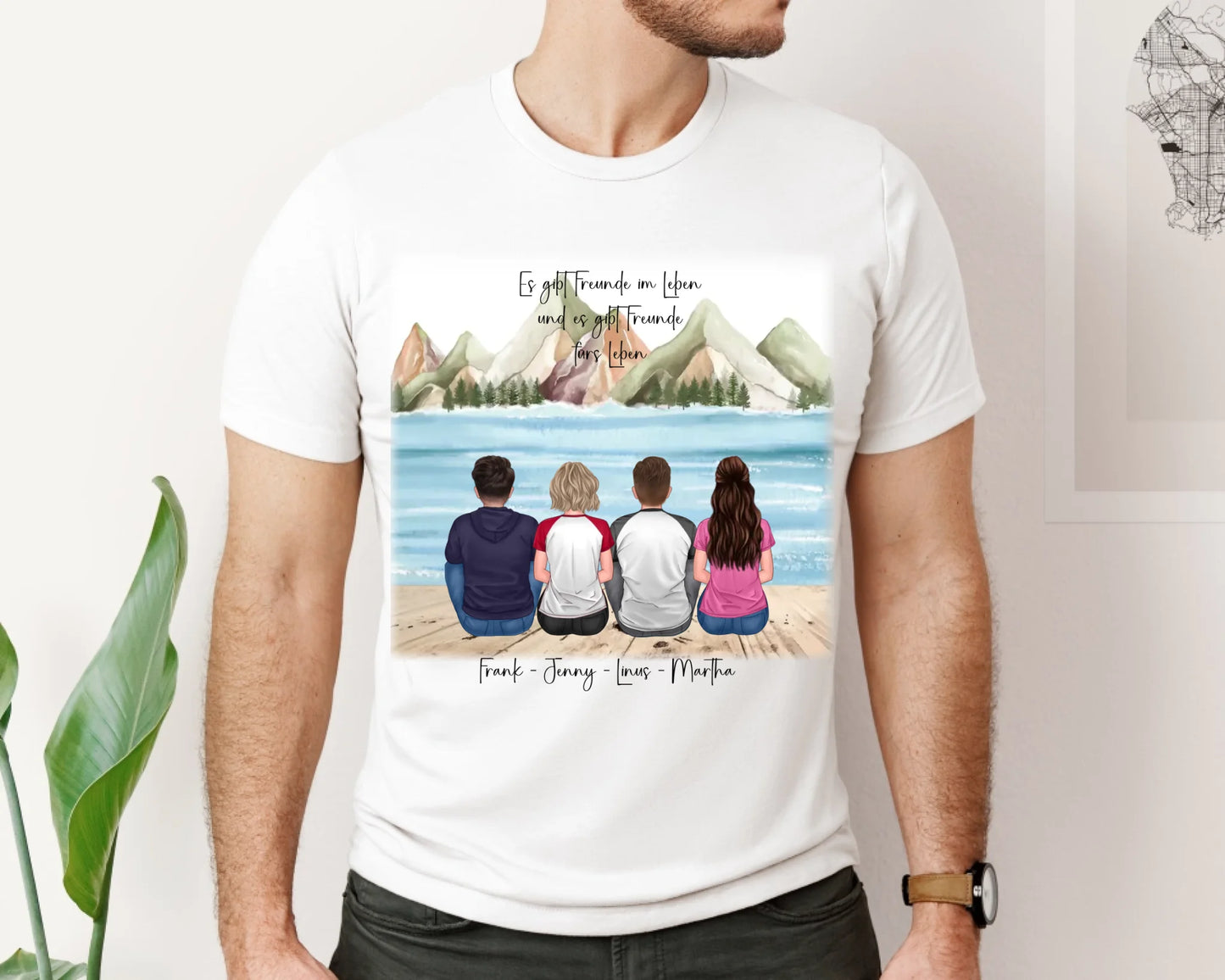 3-4 Freunde T-Shirt