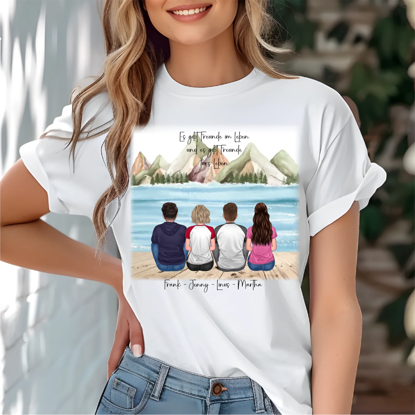 3-4 Freunde T-Shirt