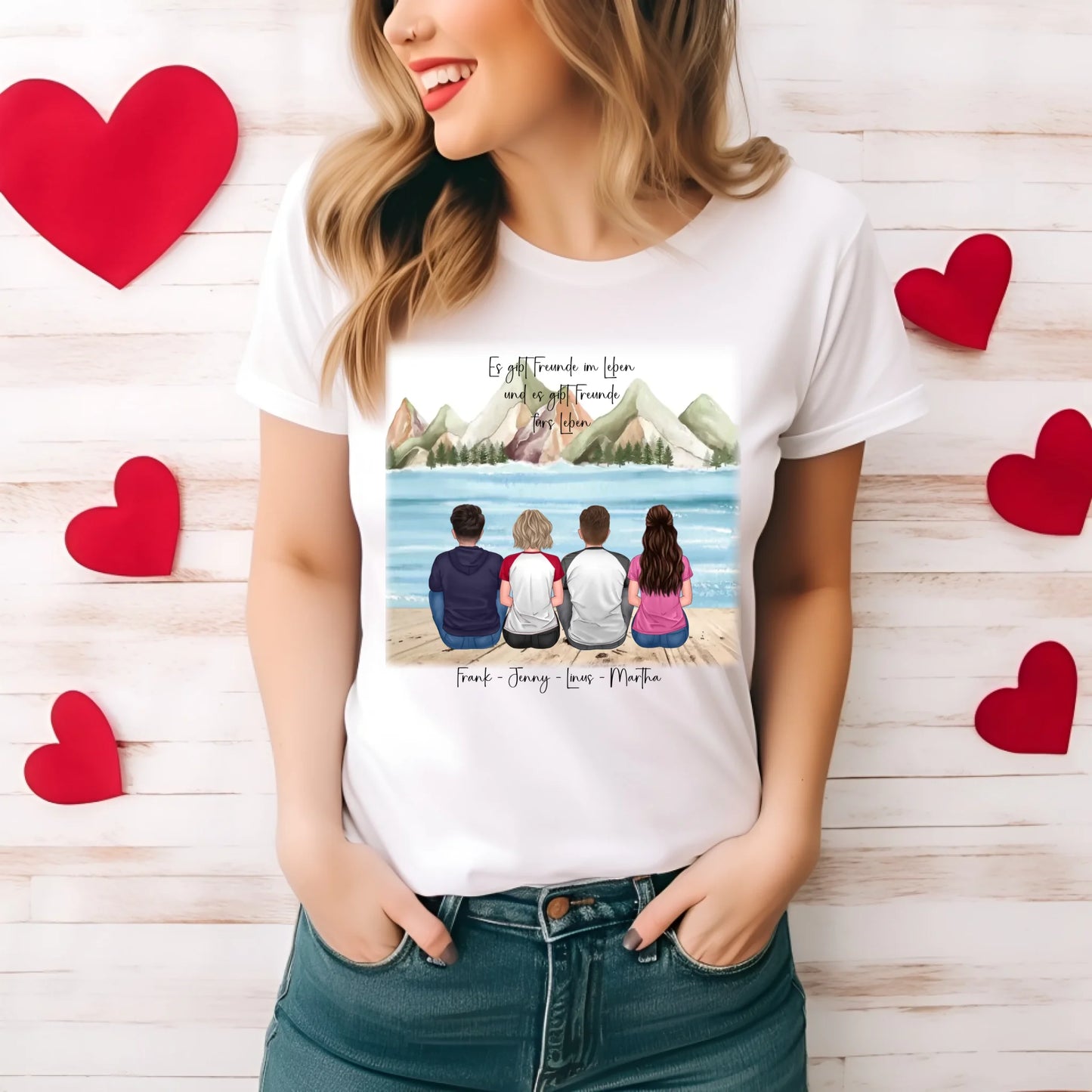 3-4 Freunde T-Shirt