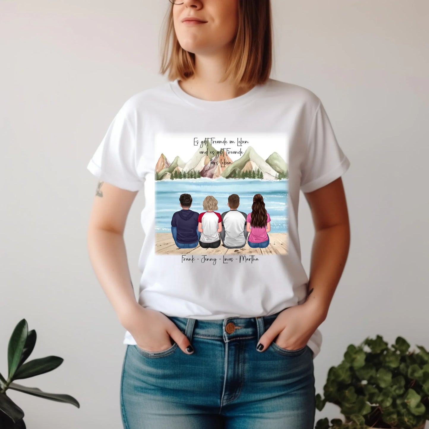 3-4 Freunde T-Shirt