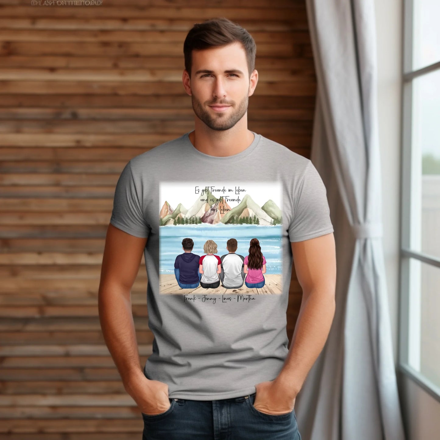 3-4 Freunde T-Shirt