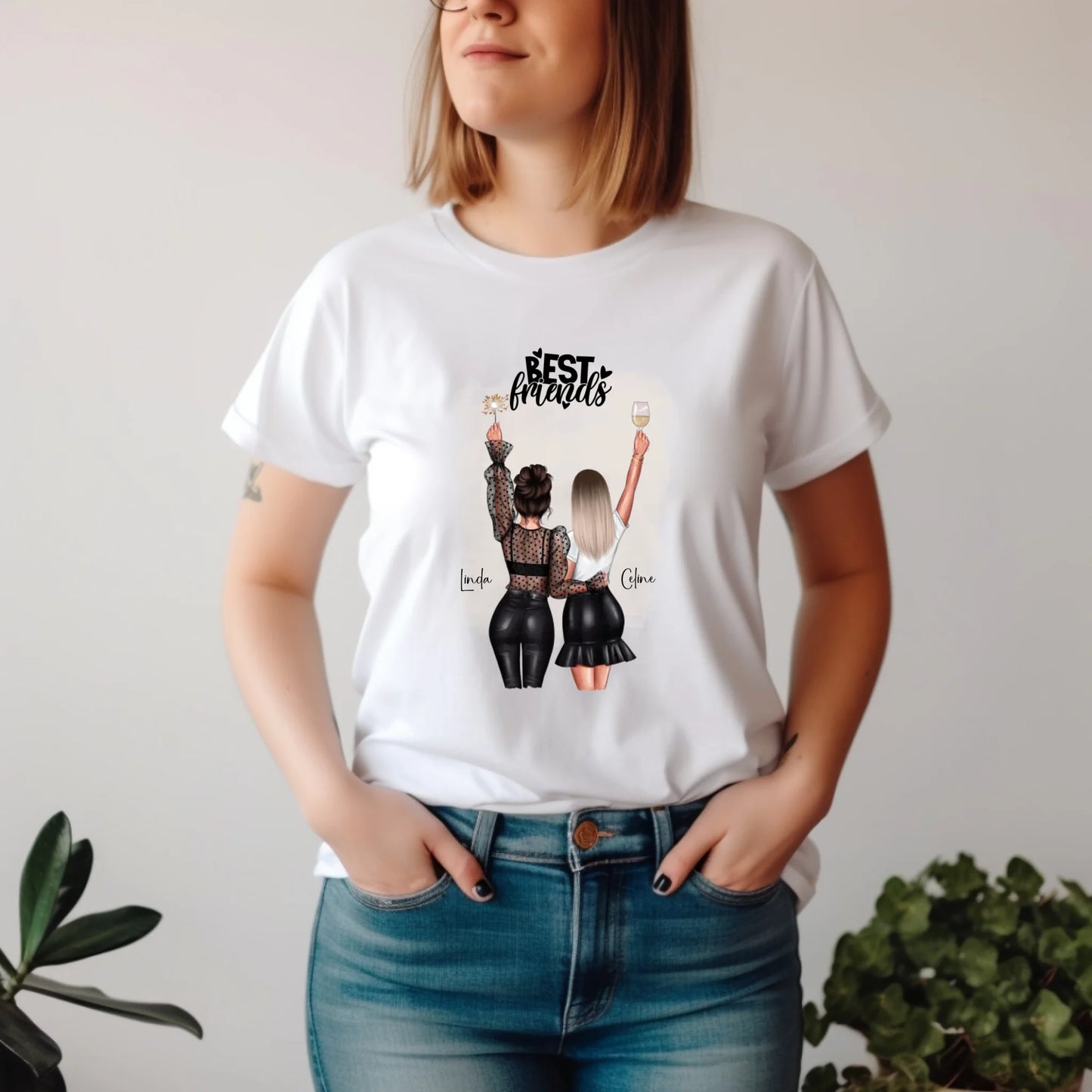 2-3 Beste Freundinnen T-Shirt