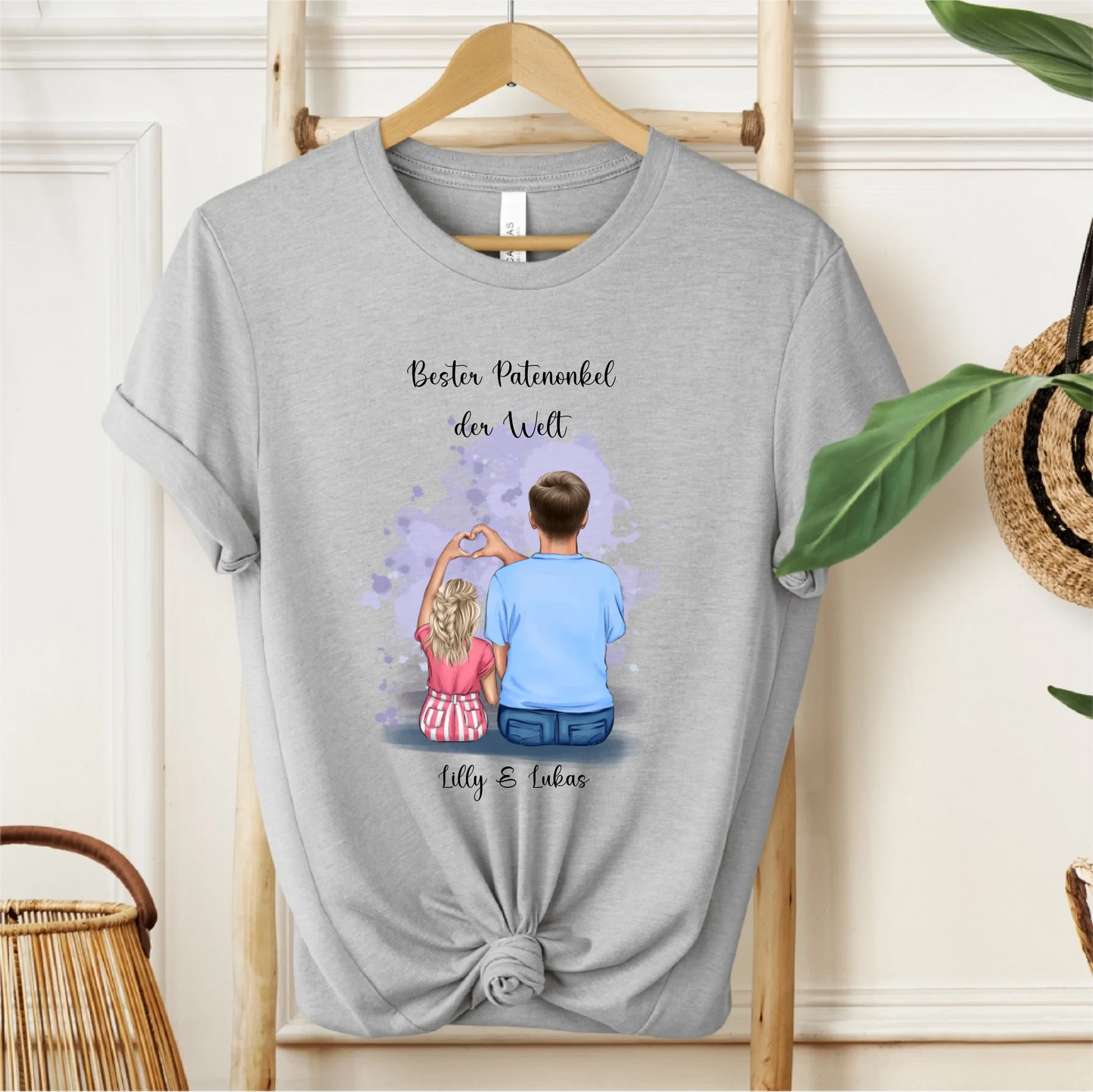 Papa & Tochter/Sohn T-Shirt