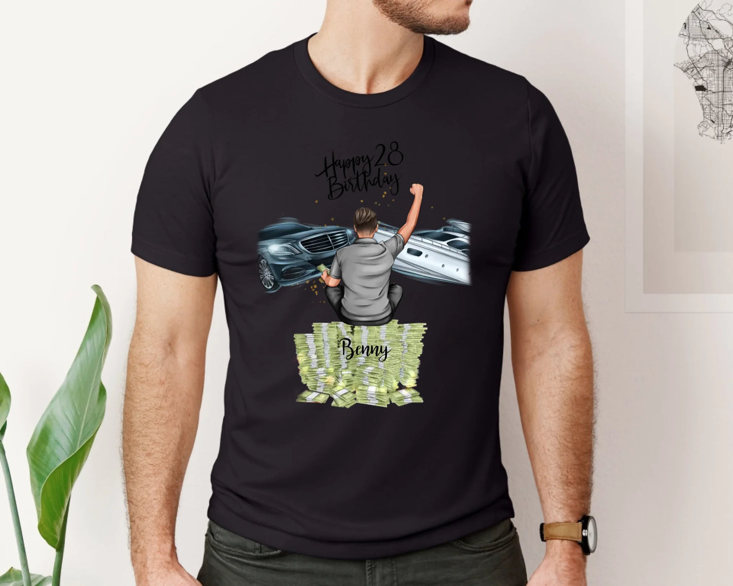 Geburstags T-Shirt Mann