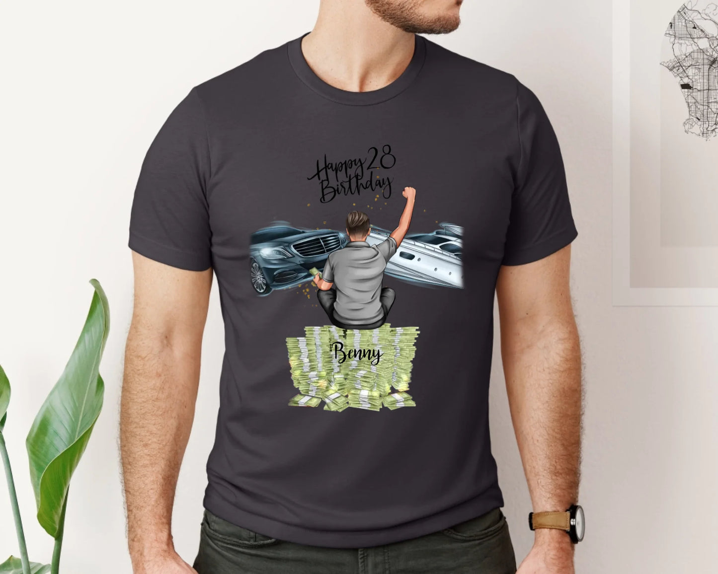Geburstags T-Shirt Mann