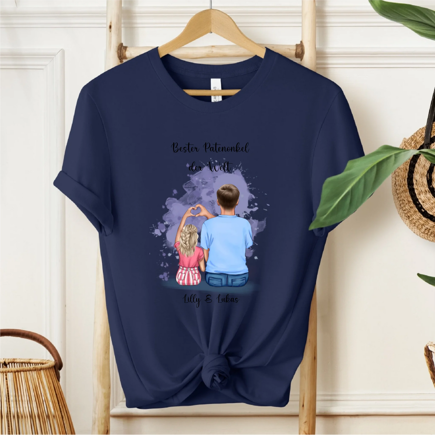 Papa & Tochter/Sohn T-Shirt