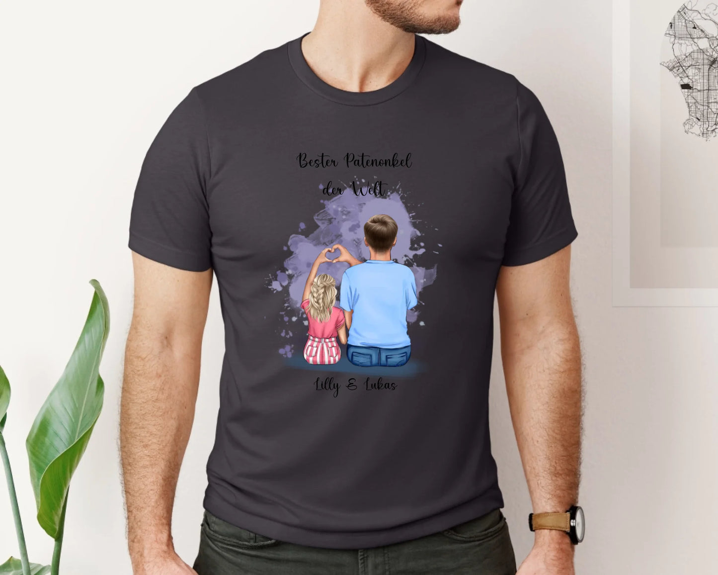 Papa & Tochter/Sohn T-Shirt