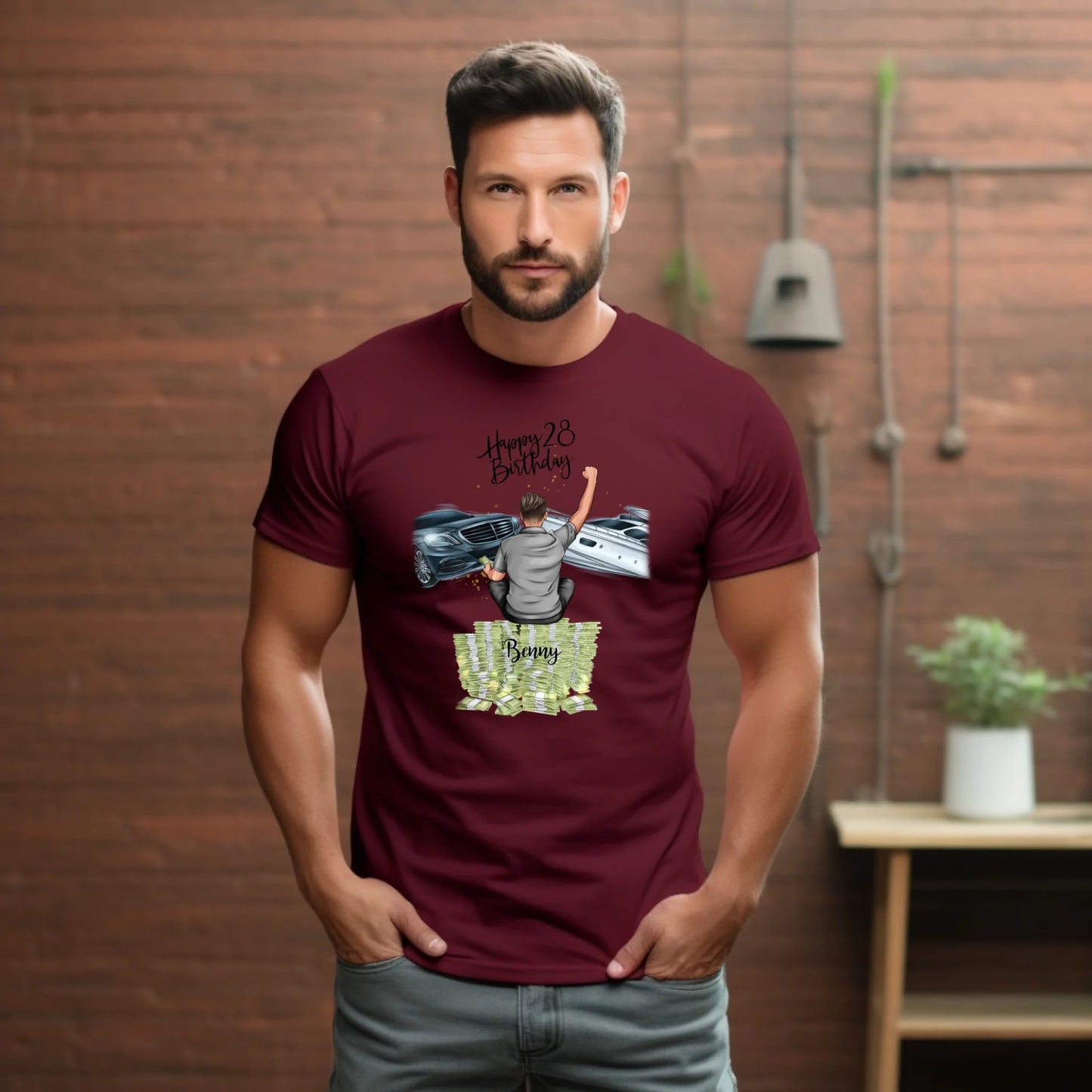 Geburstags T-Shirt Mann