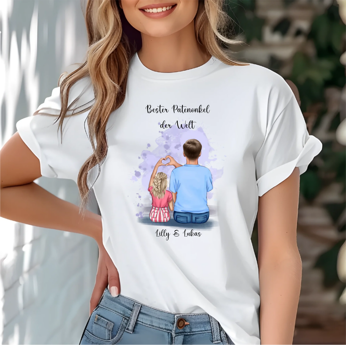 Papa & Tochter/Sohn T-Shirt