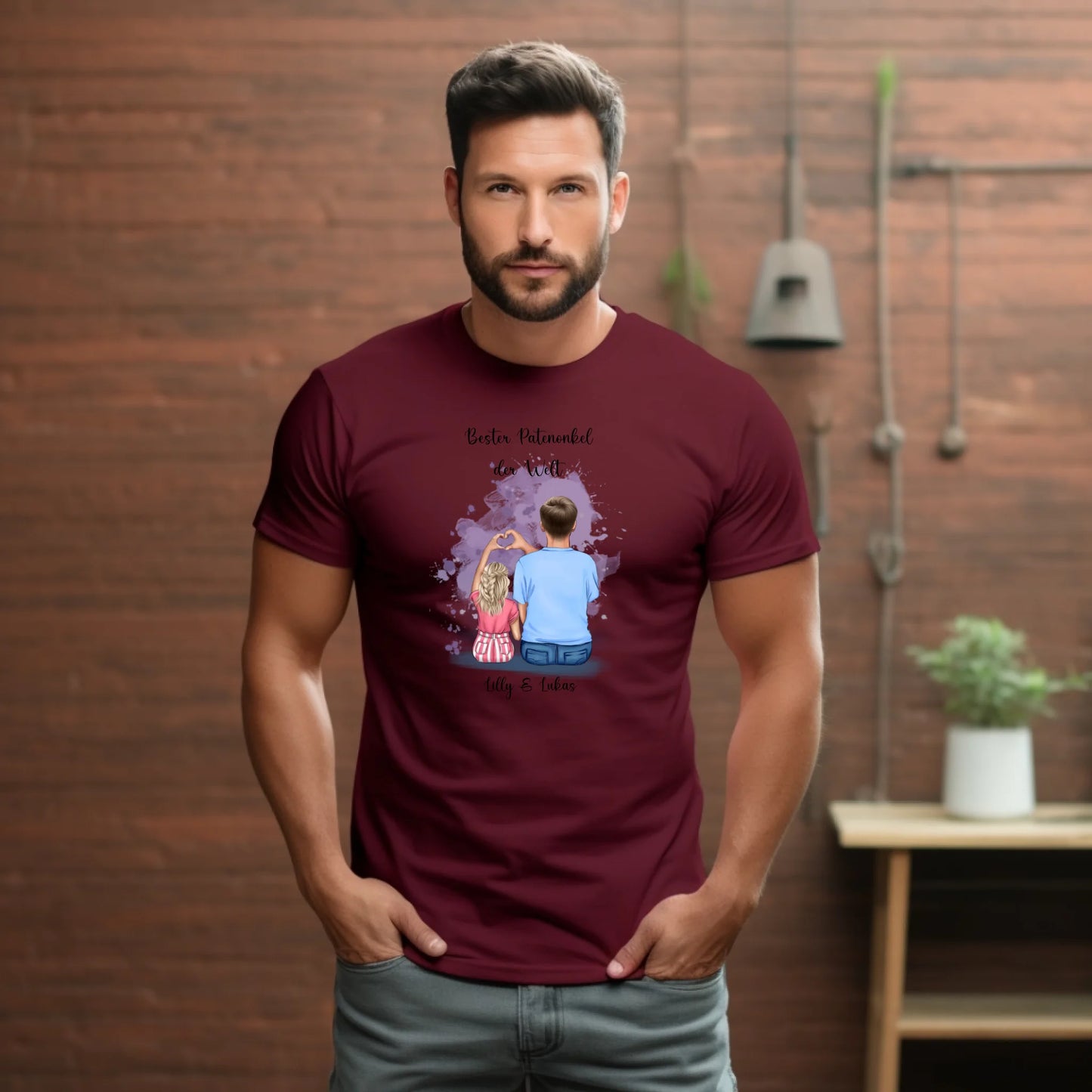 Papa & Tochter/Sohn T-Shirt