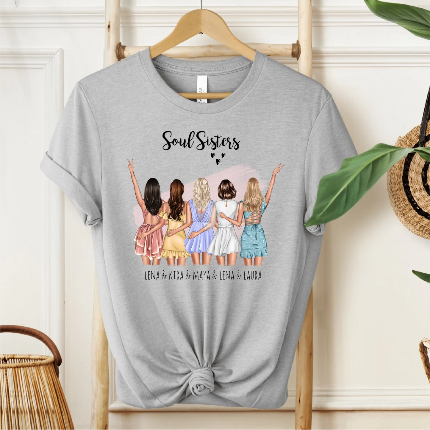 5 -6 Freundinnen T-Shirt