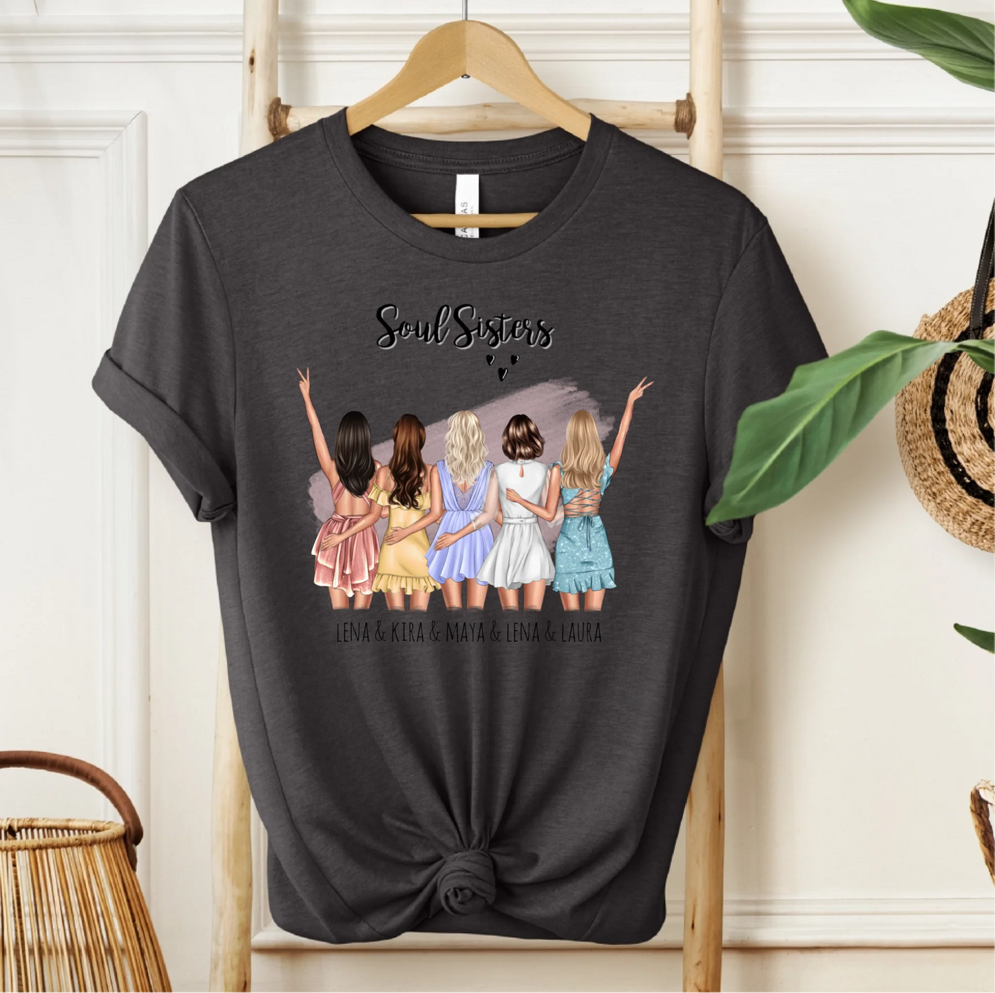 5 -6 Freundinnen T-Shirt