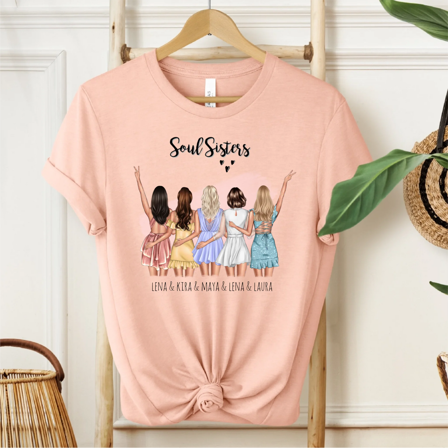 5 -6 Freundinnen T-Shirt