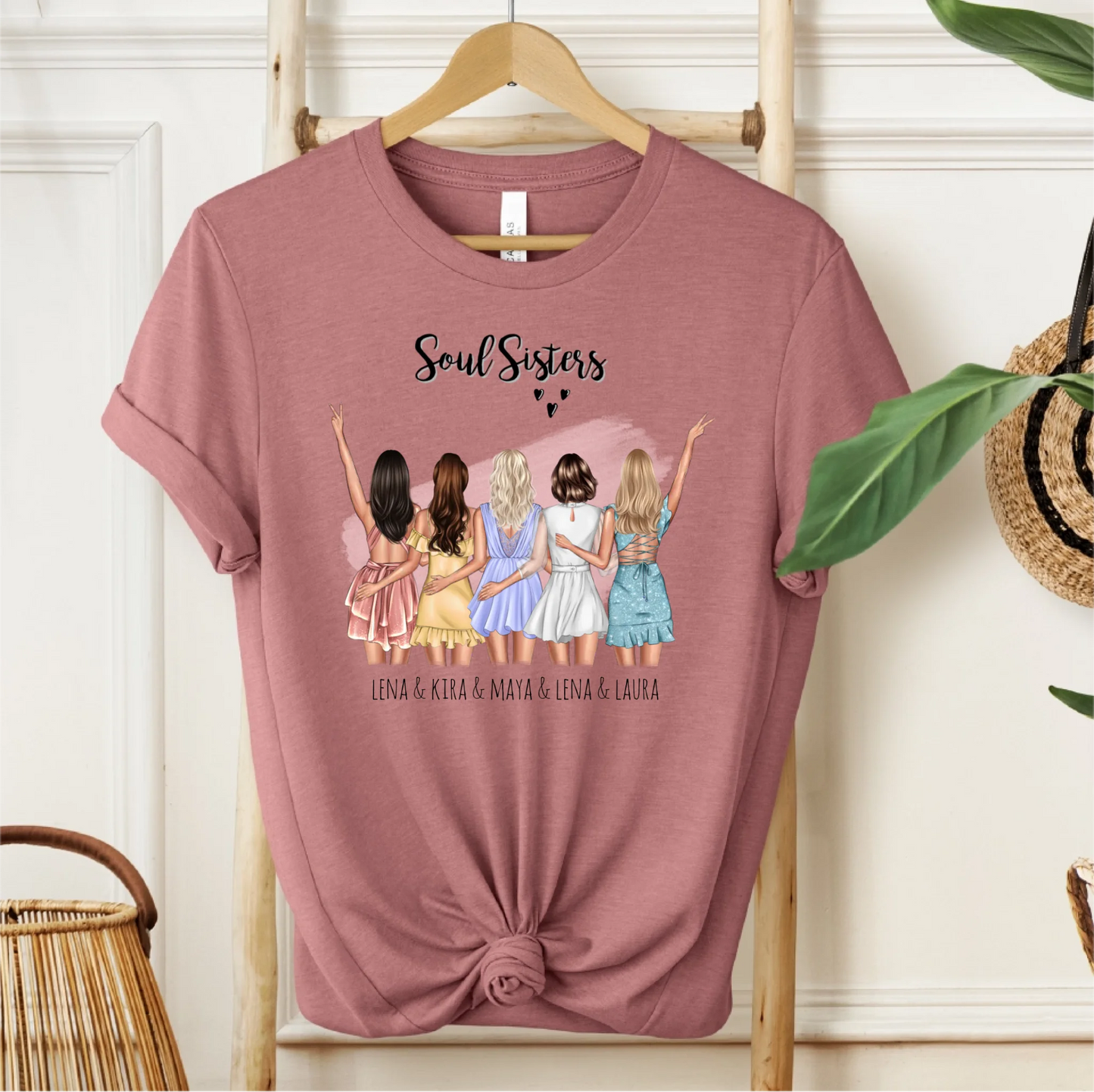 5 -6 Freundinnen T-Shirt