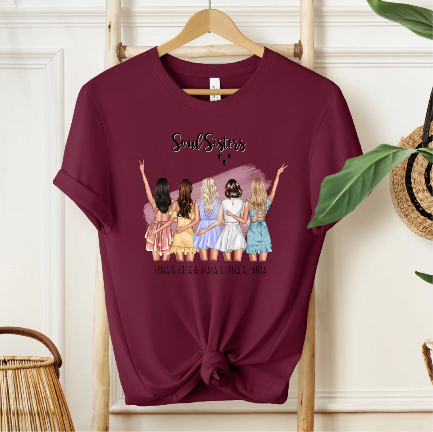 5 -6 Freundinnen T-Shirt