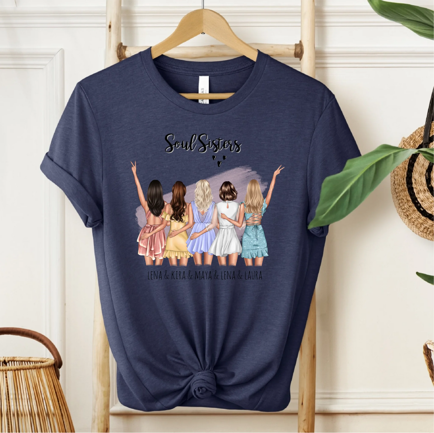5 -6 Freundinnen T-Shirt