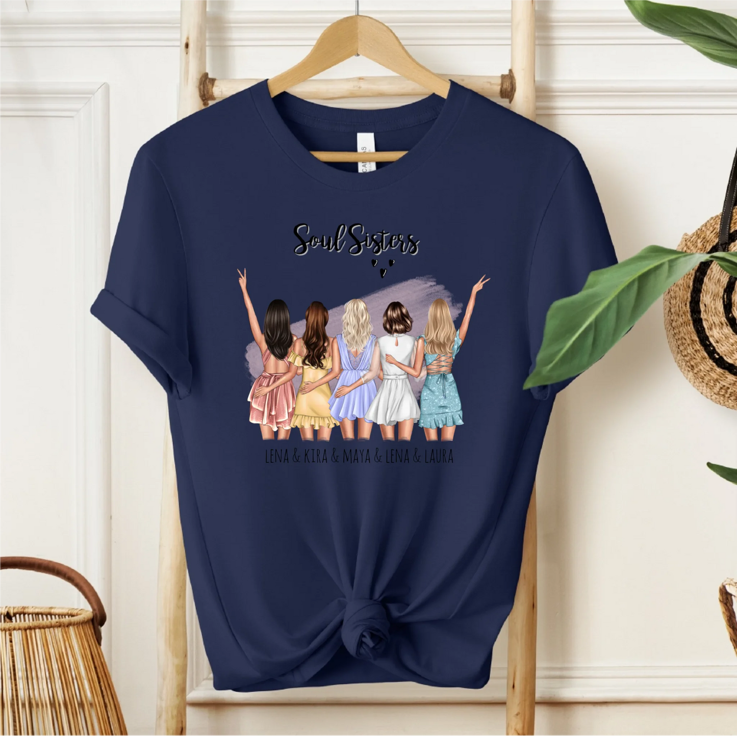 5 -6 Freundinnen T-Shirt