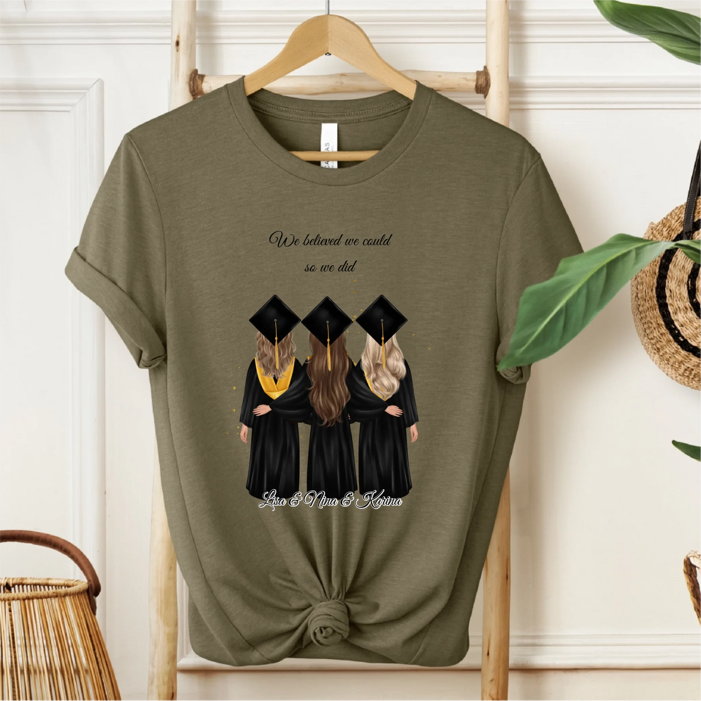 2-4 Freundinnen Abschluss T-Shirt