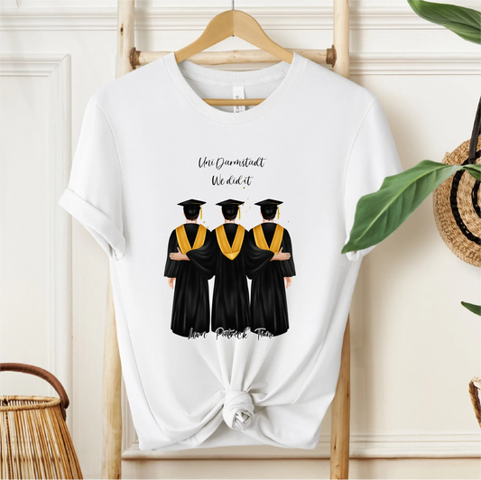 2-4 Freunde Abschluss T-Shirt
