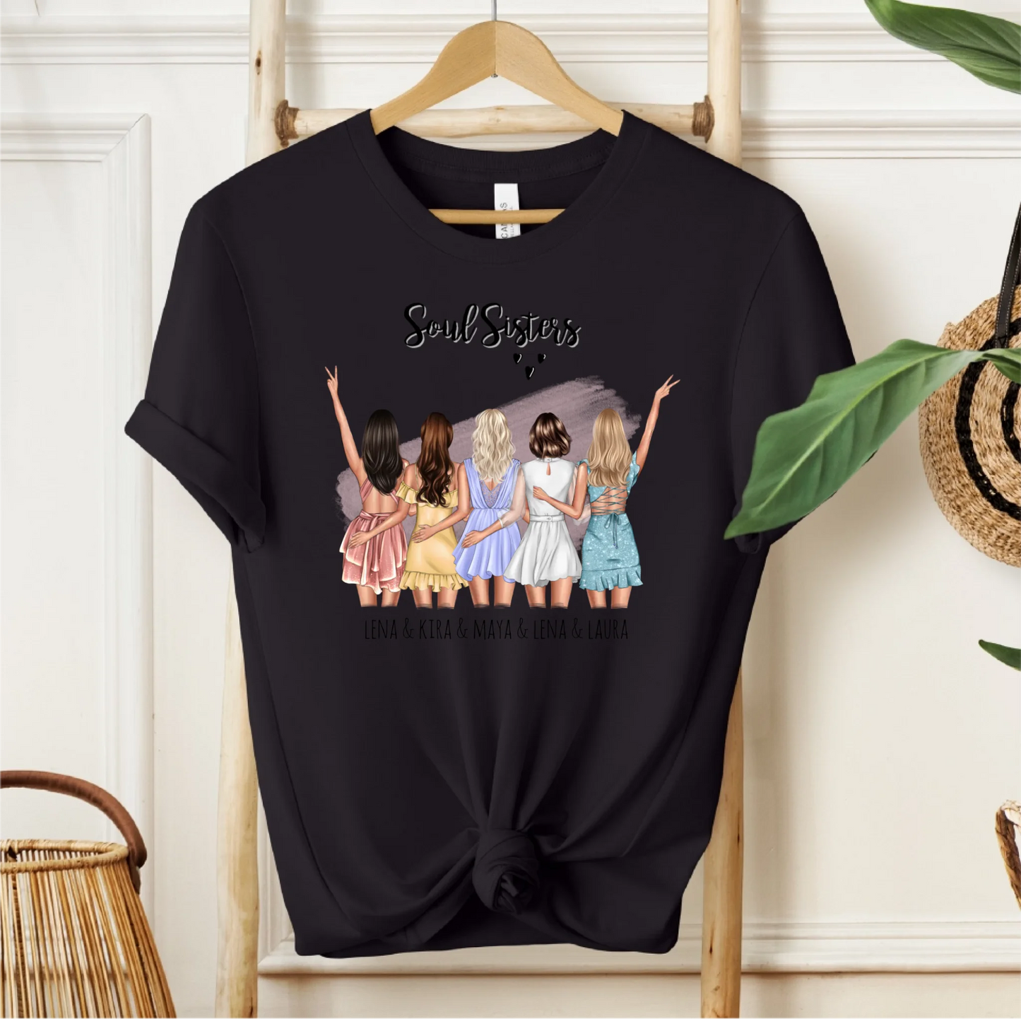 5 -6 Freundinnen T-Shirt