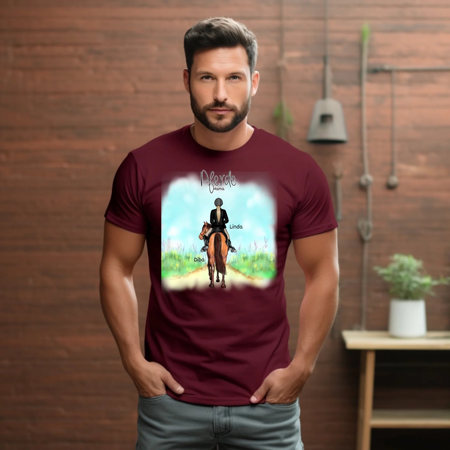 Reiter & Pferde T-Shirt