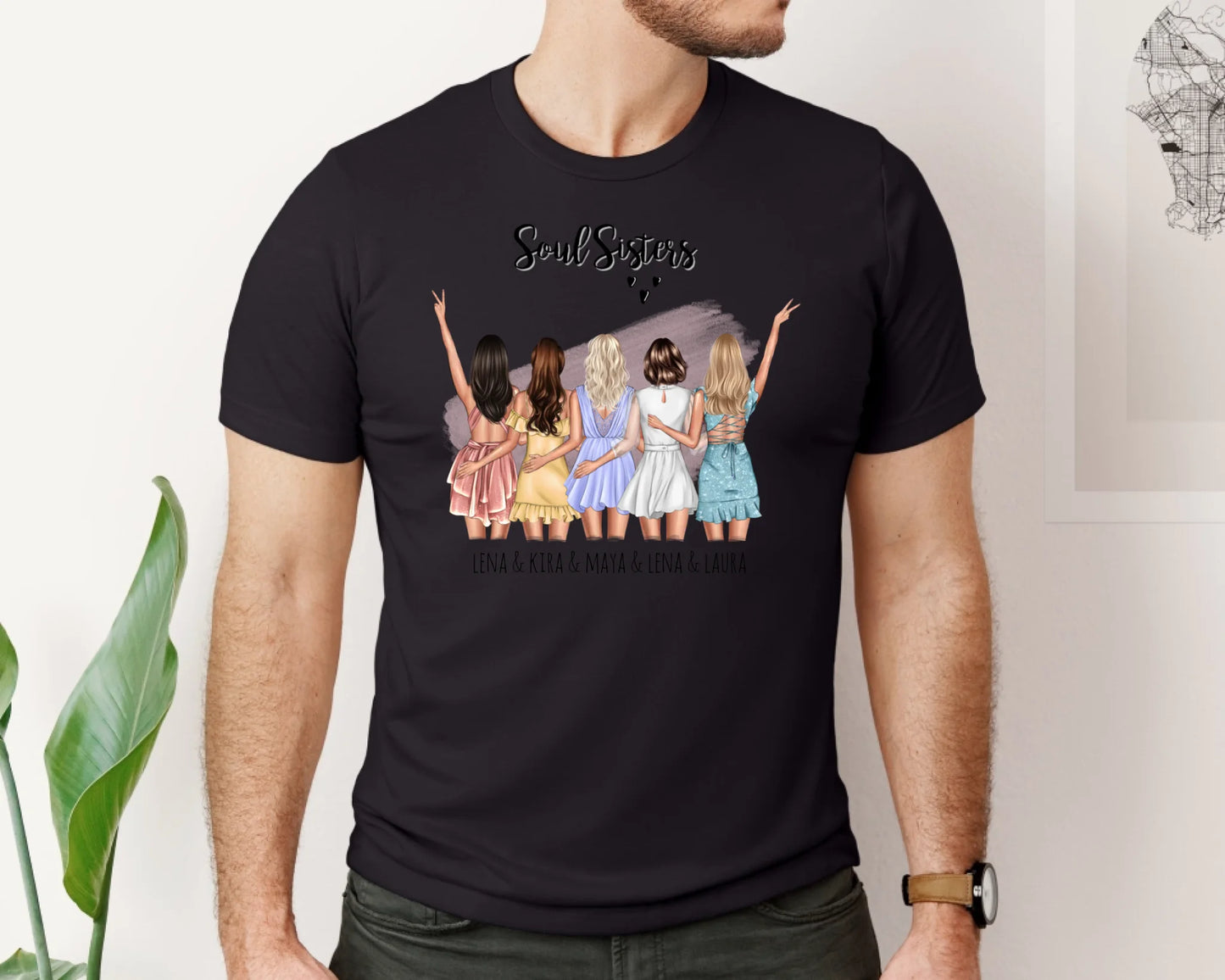 5 -6 Freundinnen T-Shirt