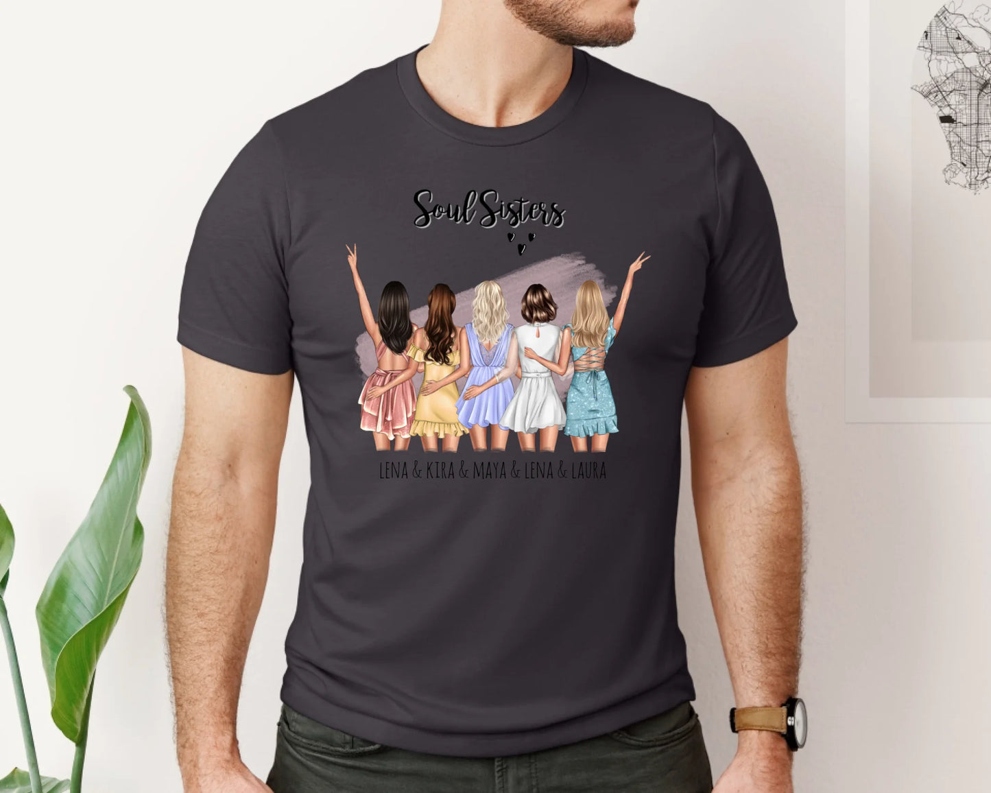 5 -6 Freundinnen T-Shirt