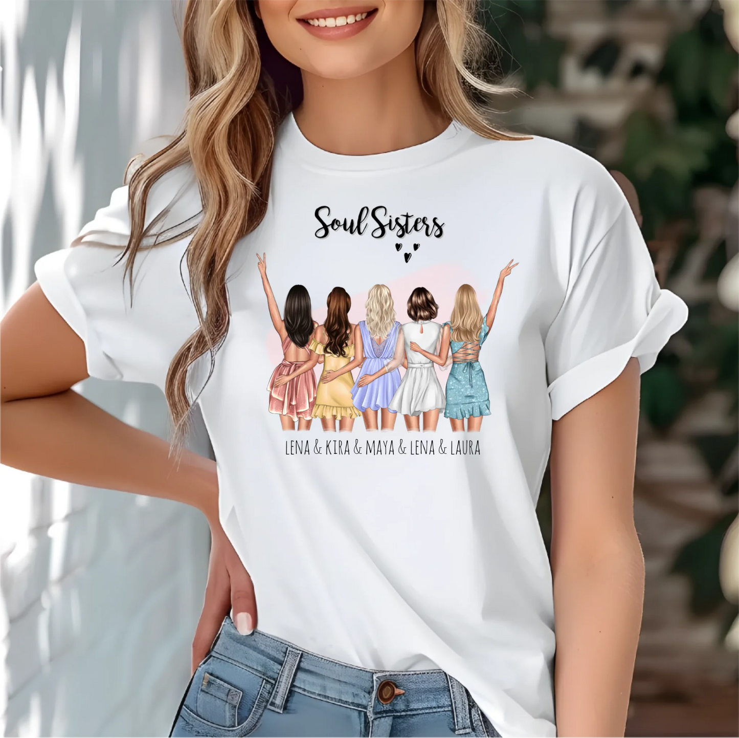 5 -6 Freundinnen T-Shirt