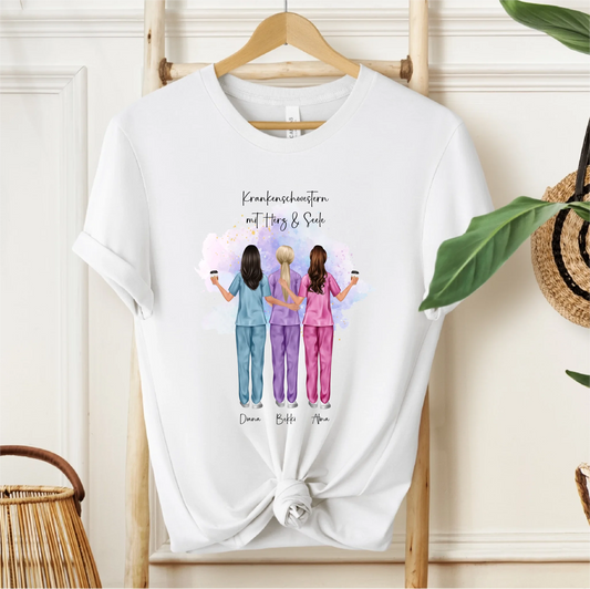 3-5 Krankenschwestern T-Shirt