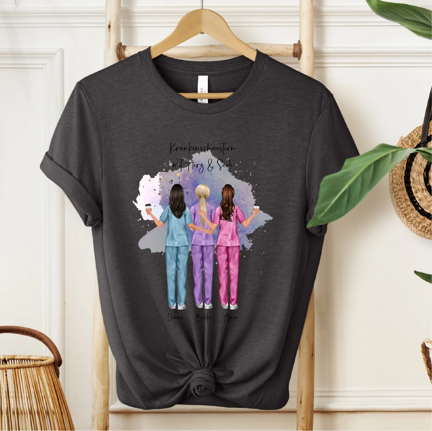 3-5 Krankenschwestern T-Shirt
