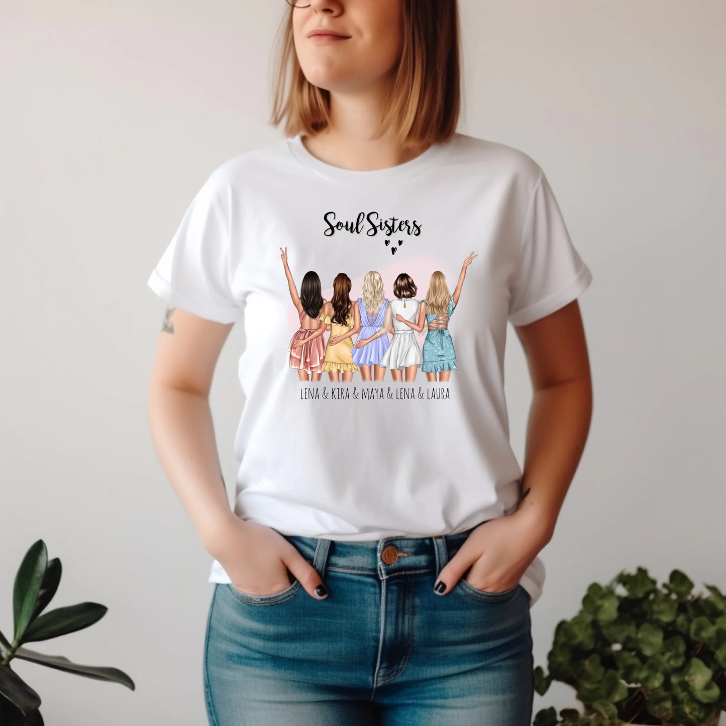 5 -6 Freundinnen T-Shirt