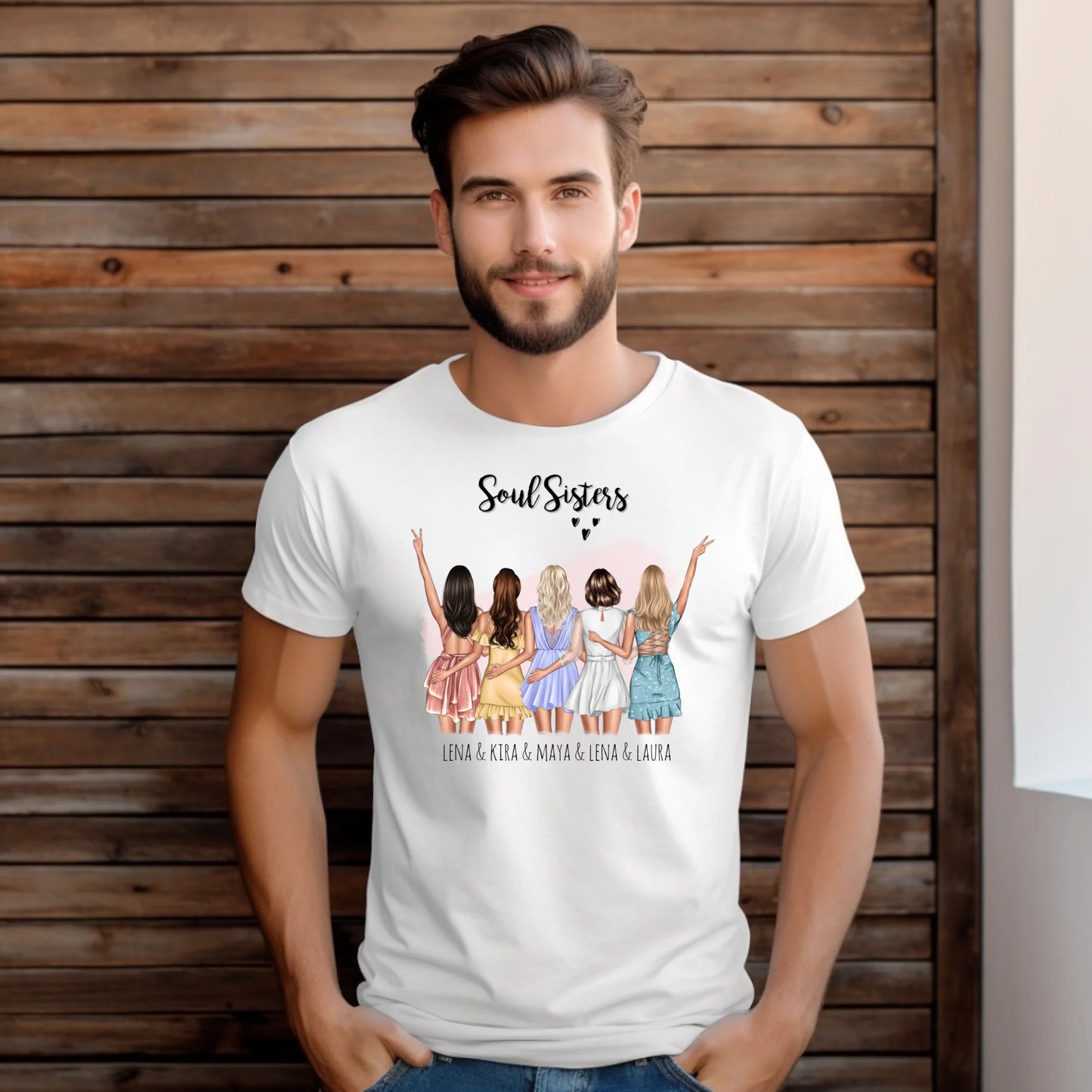 5 -6 Freundinnen T-Shirt