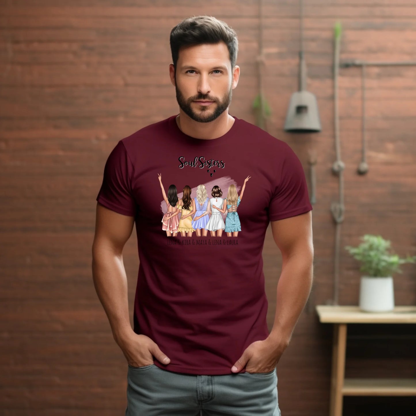 5 -6 Freundinnen T-Shirt