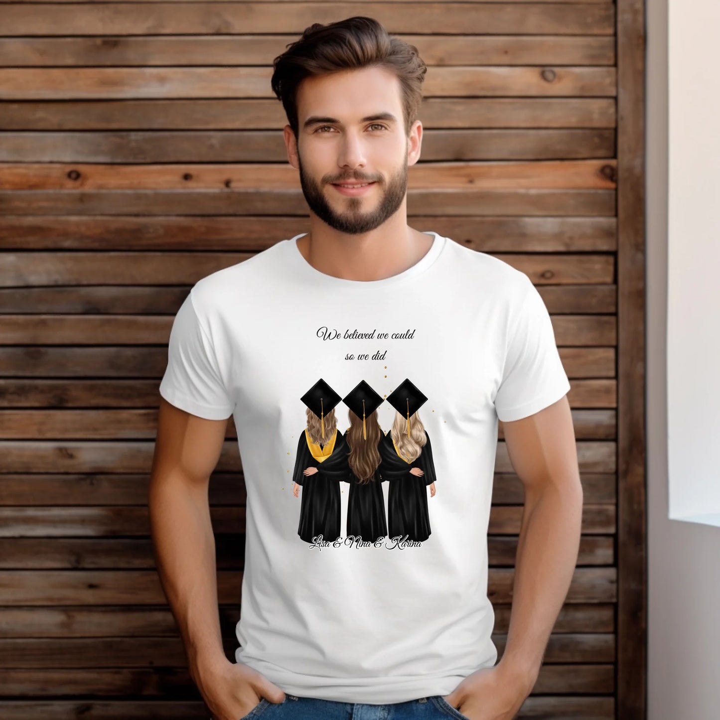2-4 Freundinnen Abschluss T-Shirt
