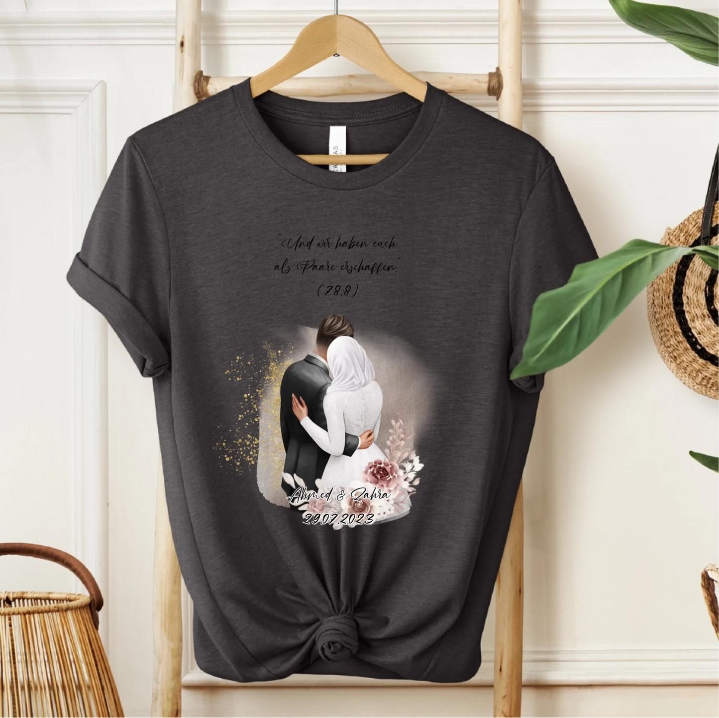 Paar Personalisiertes T-Shirt