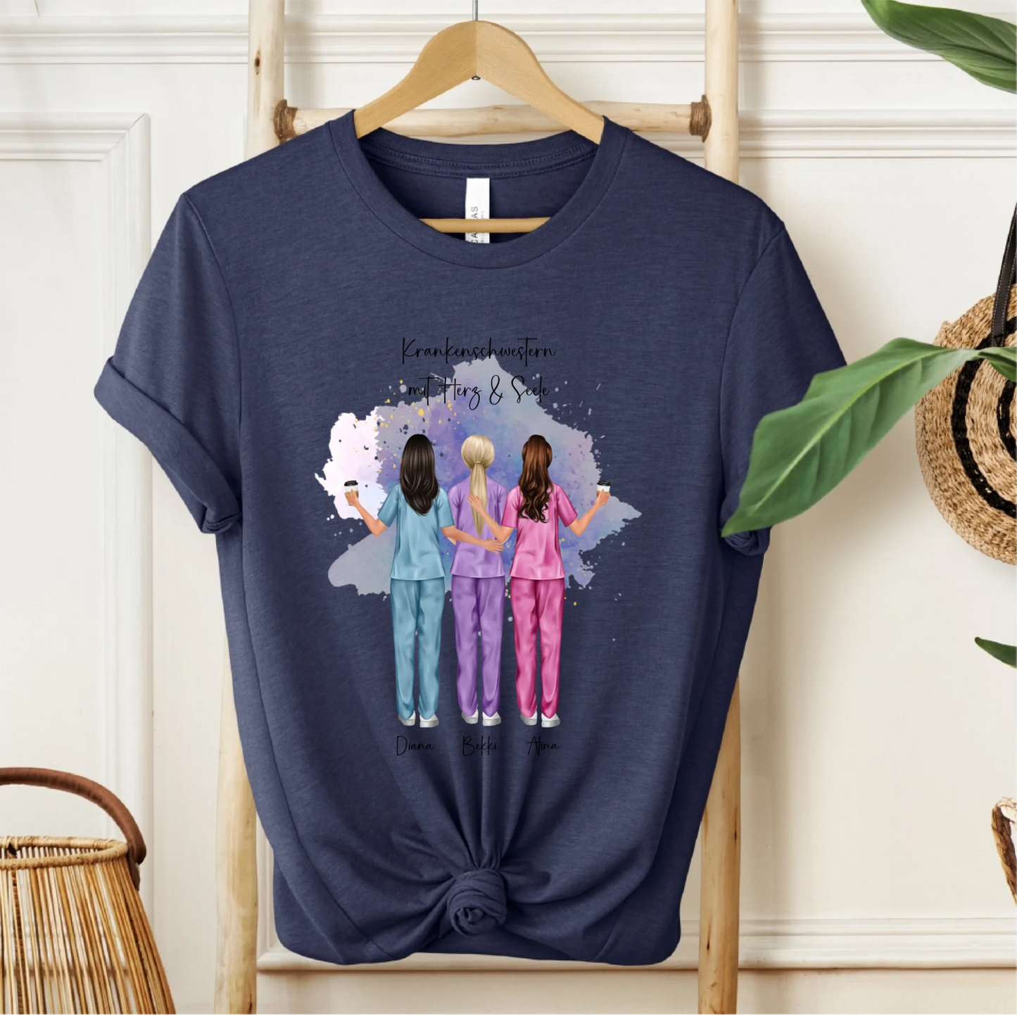 3-5 Krankenschwestern T-Shirt