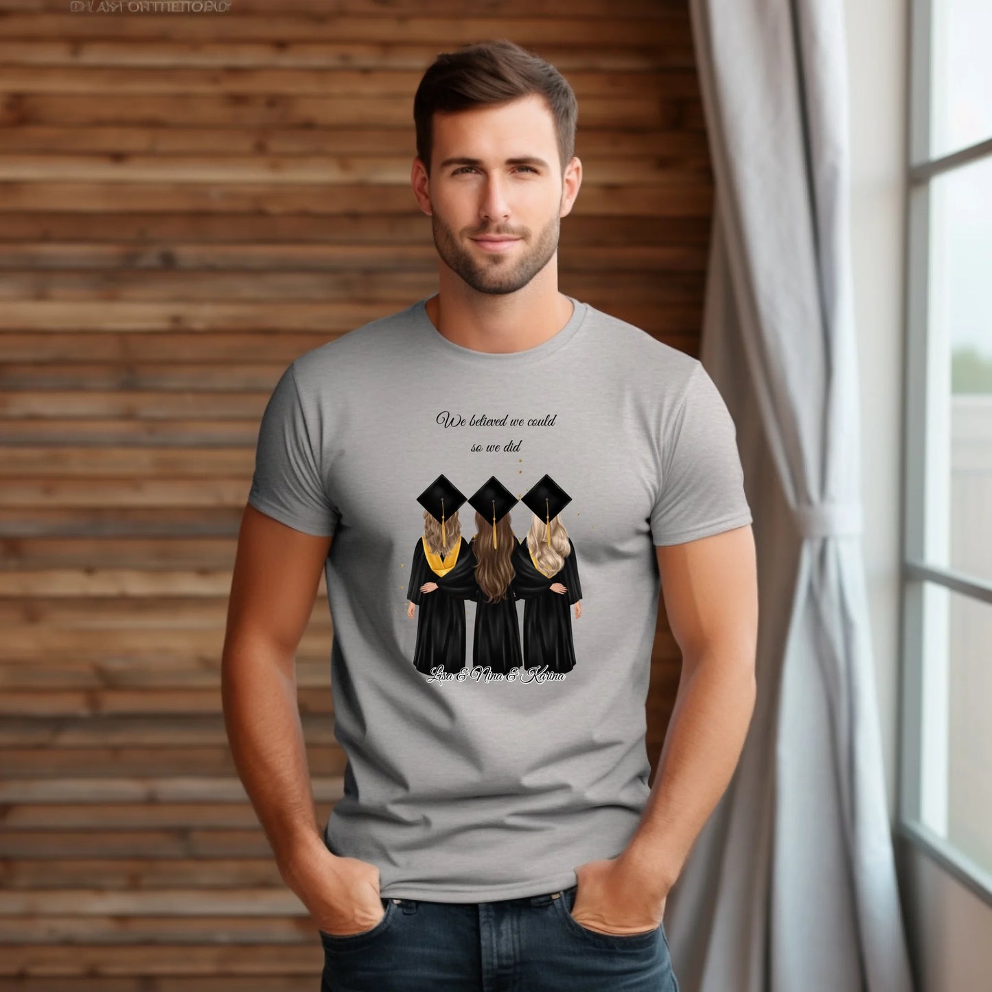 2-4 Freundinnen Abschluss T-Shirt