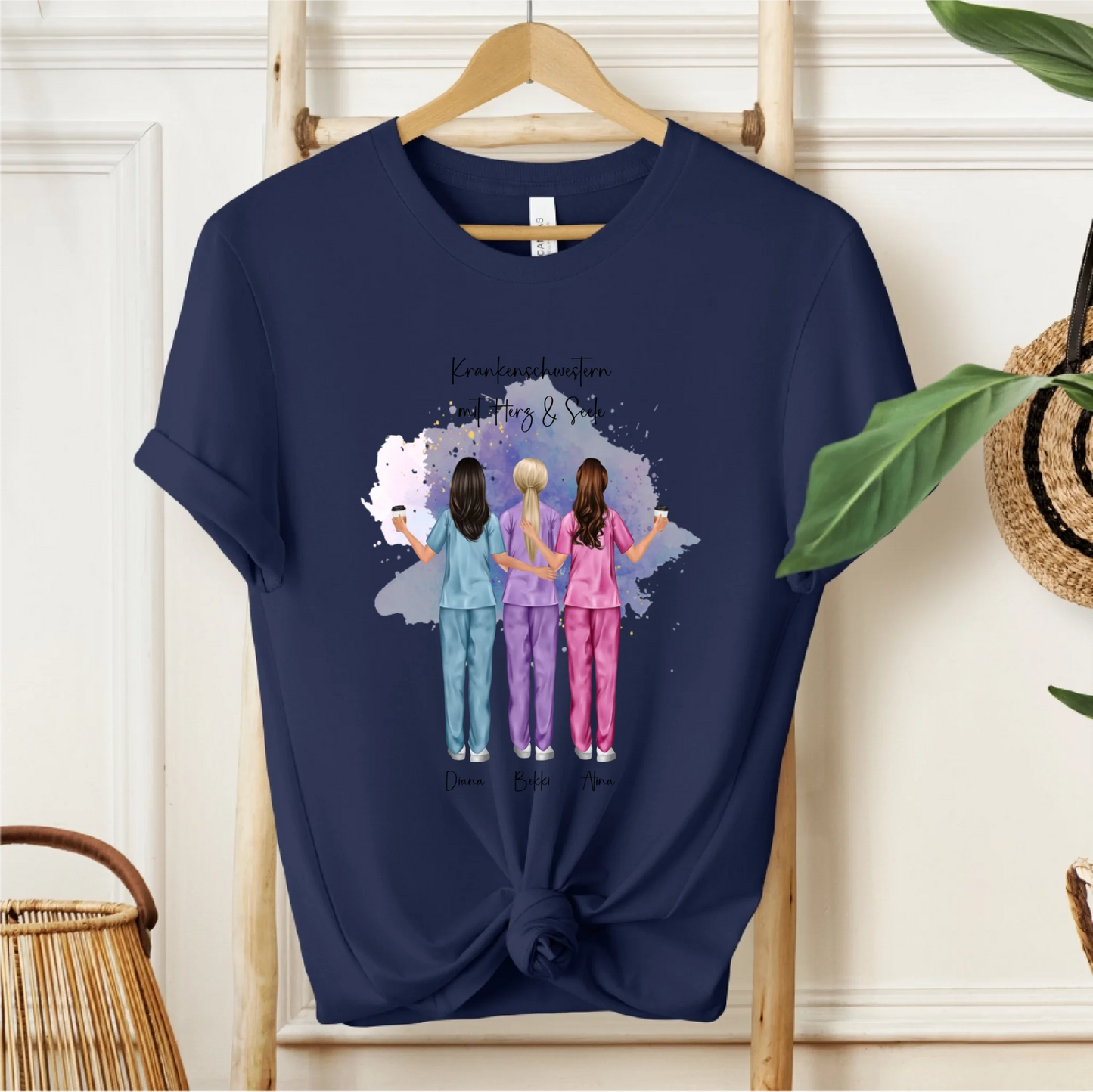 3-5 Krankenschwestern T-Shirt