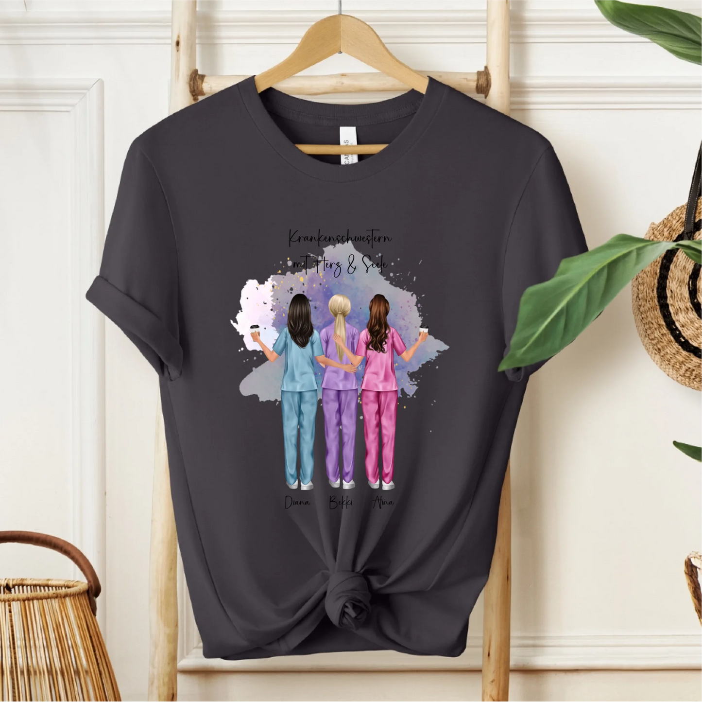 3-5 Krankenschwestern T-Shirt