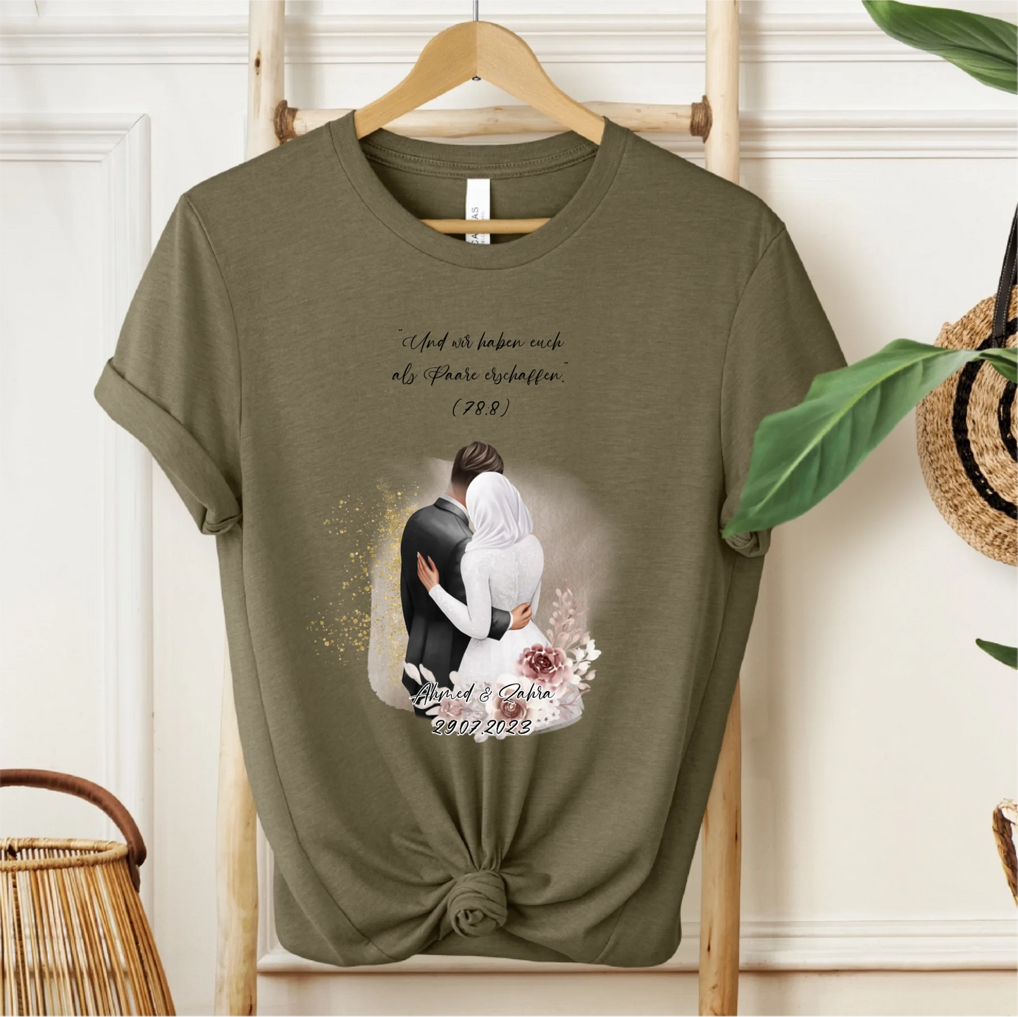 Paar Personalisiertes T-Shirt