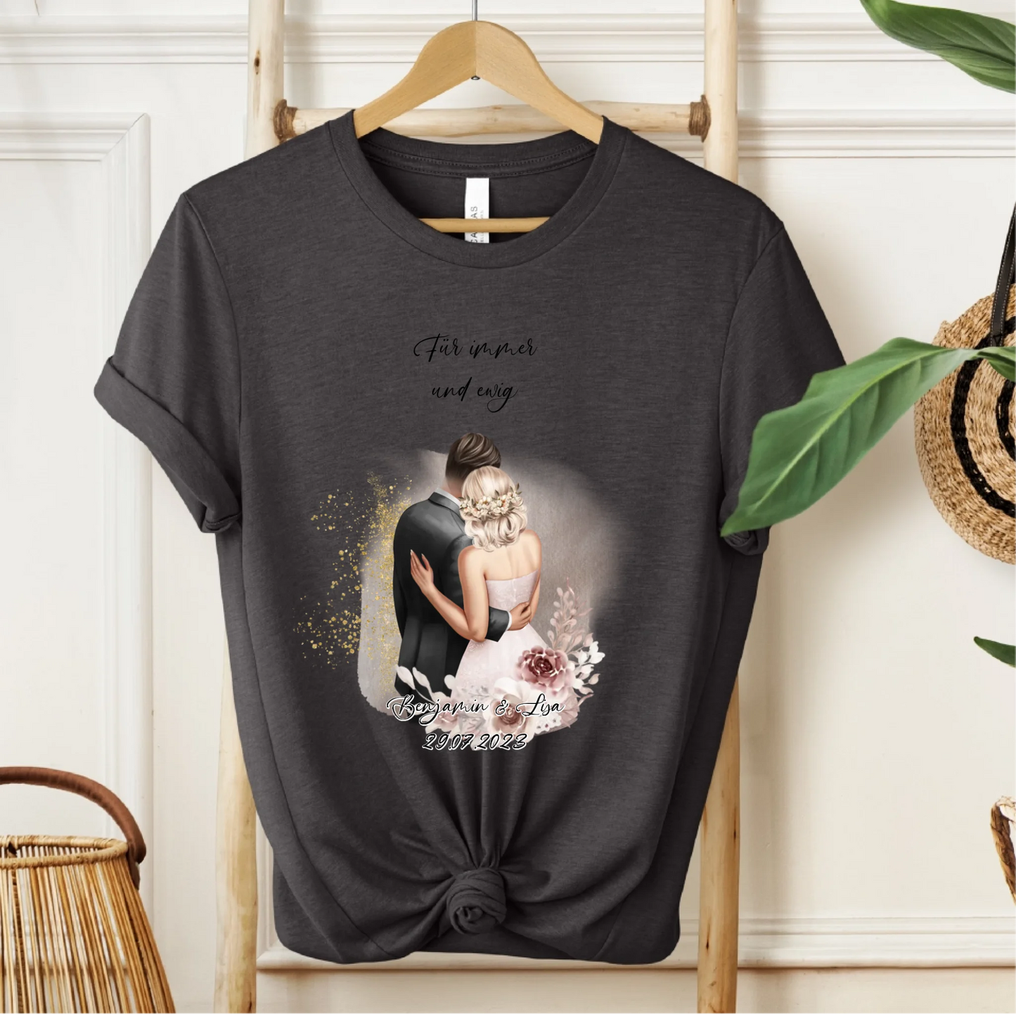 Paar Personalisiertes T-Shirt