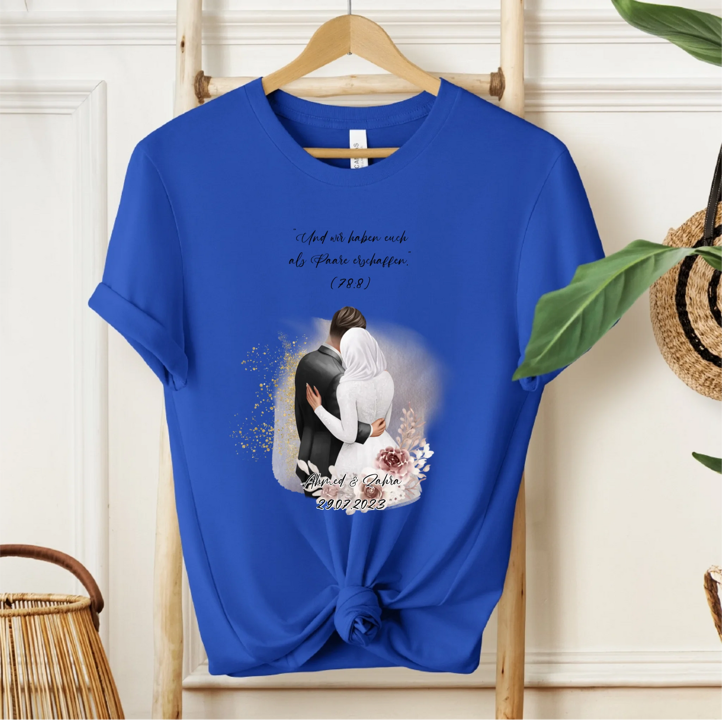 Paar Personalisiertes T-Shirt