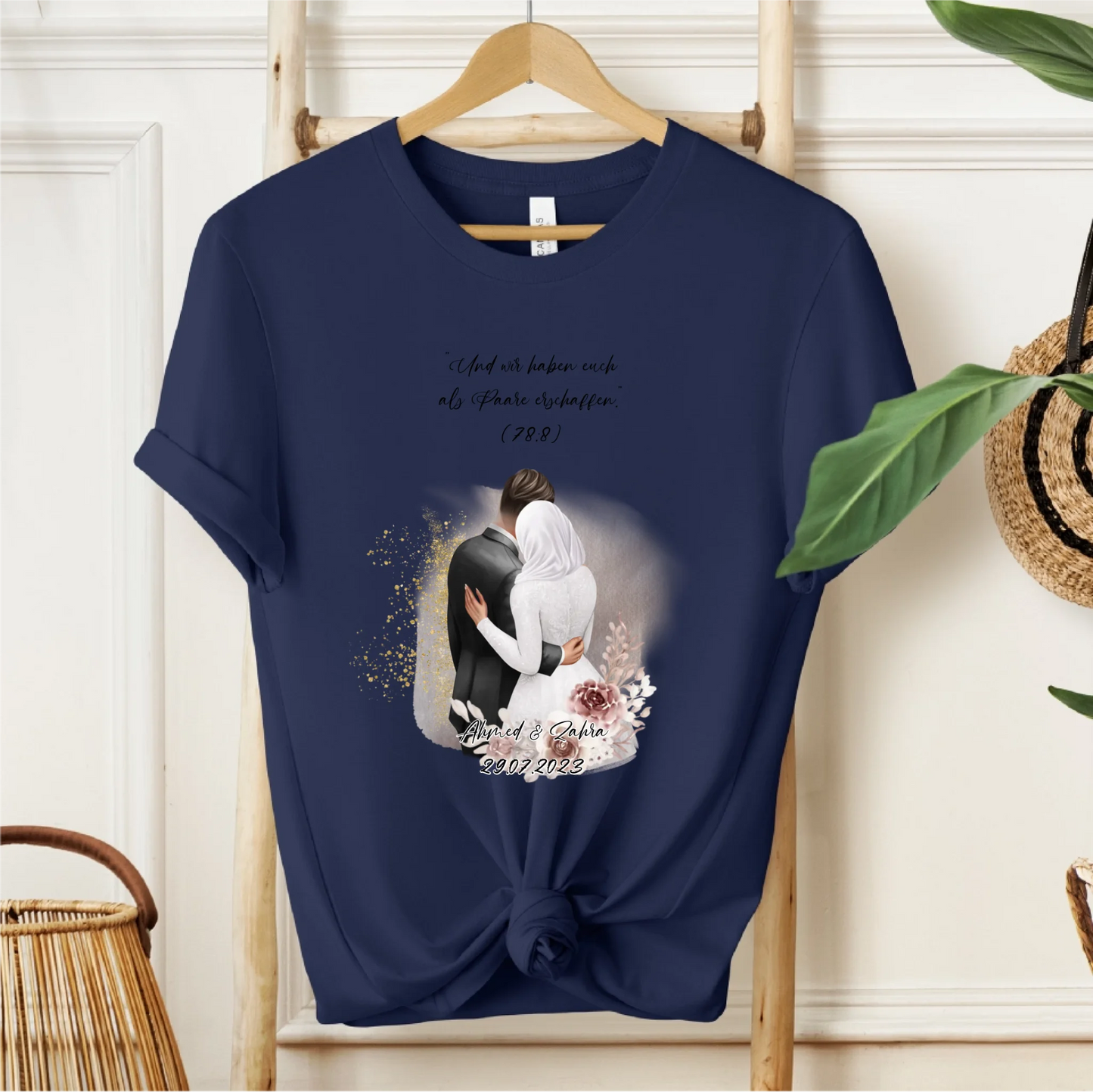 Paar Personalisiertes T-Shirt