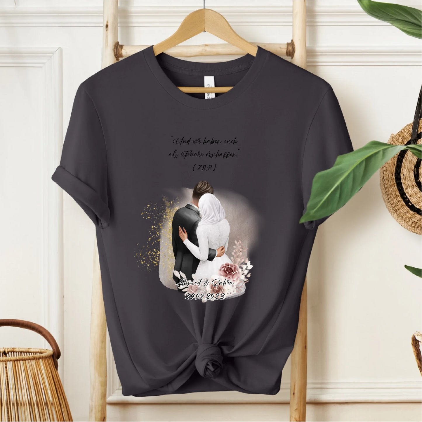 Paar Personalisiertes T-Shirt