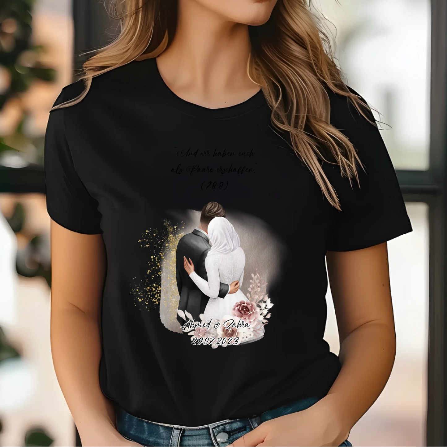 Paar Personalisiertes T-Shirt