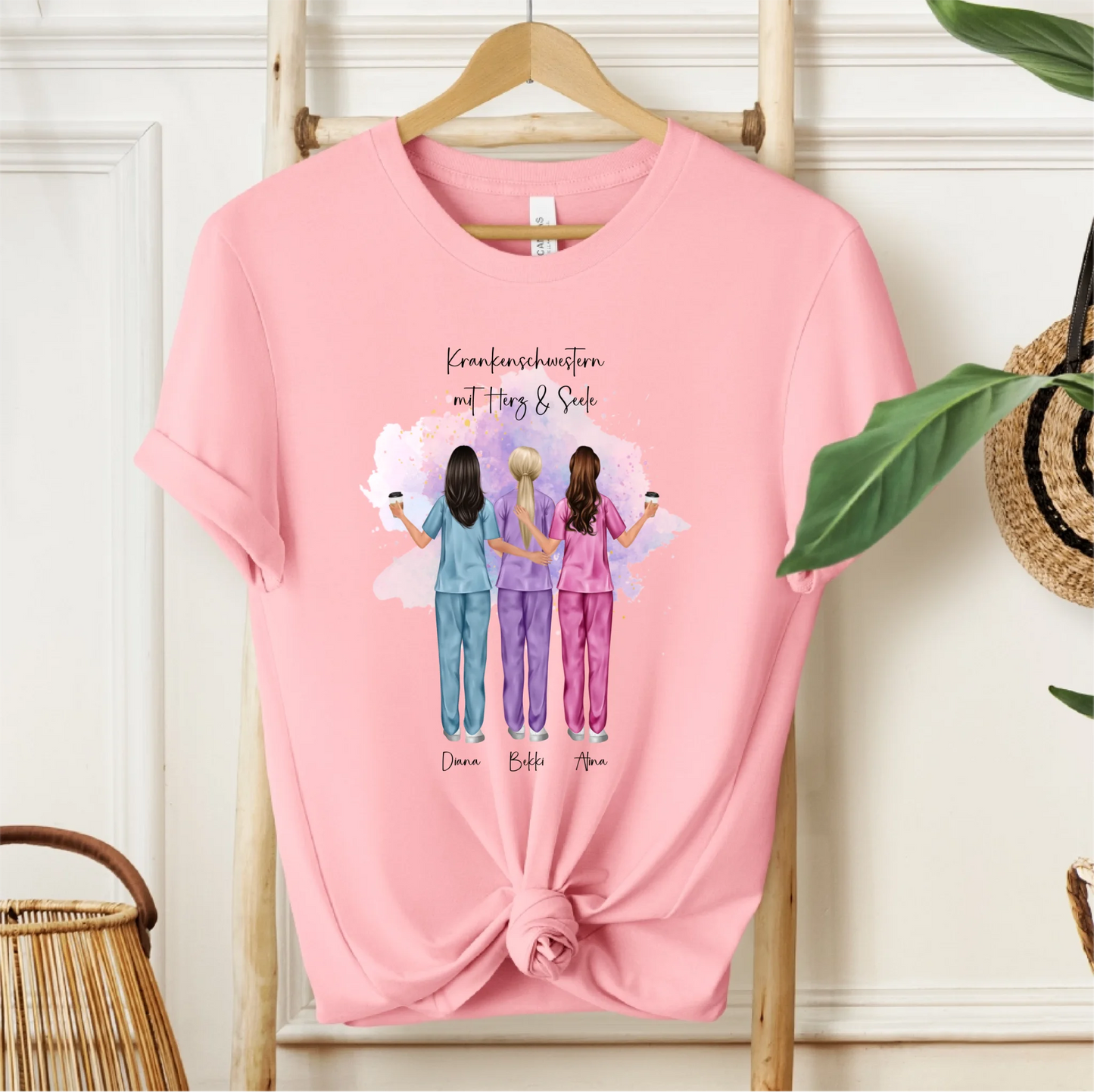 3-5 Krankenschwestern T-Shirt