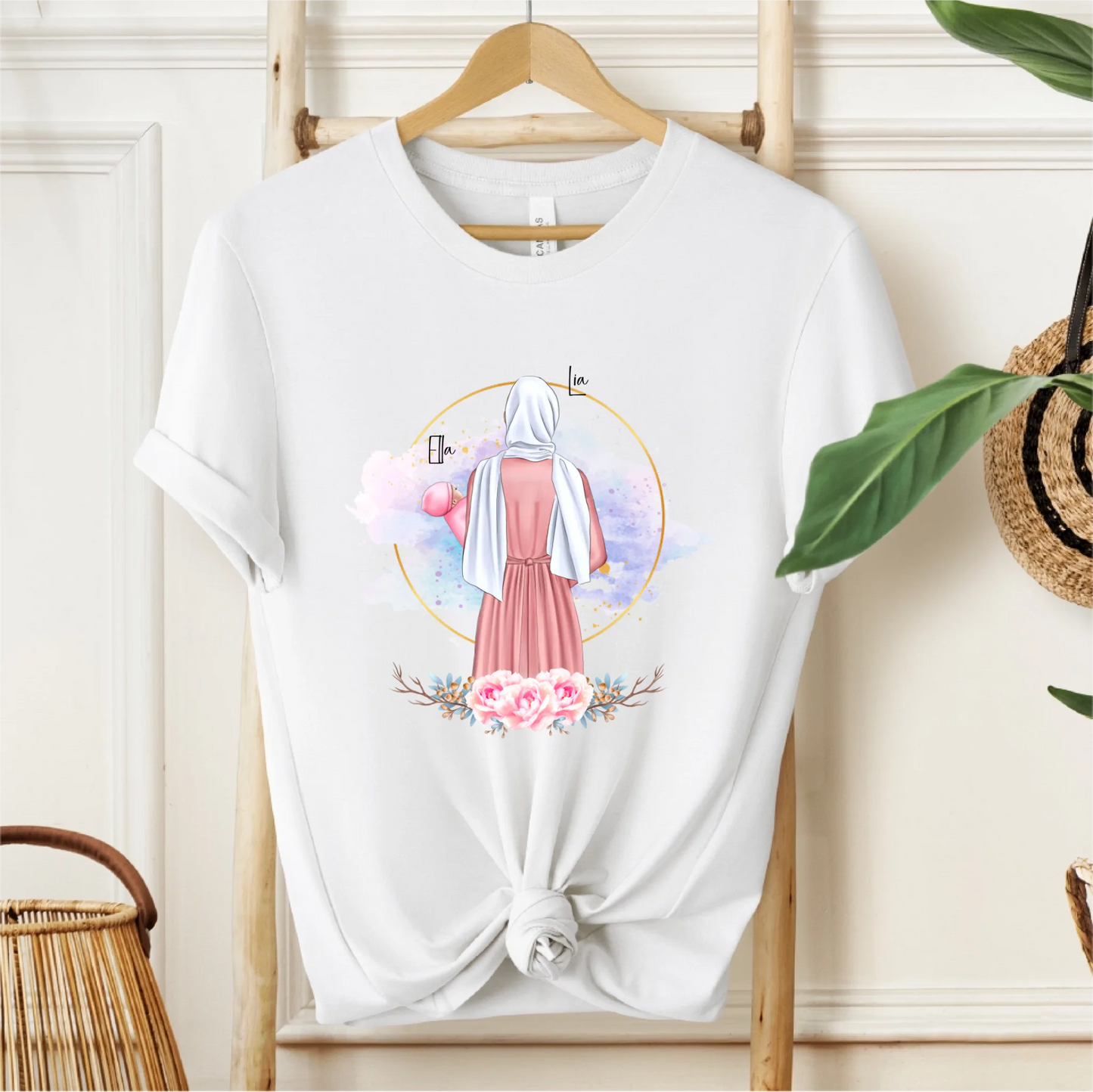 Mama & Baby T-Shirt (Haare & Hijab)