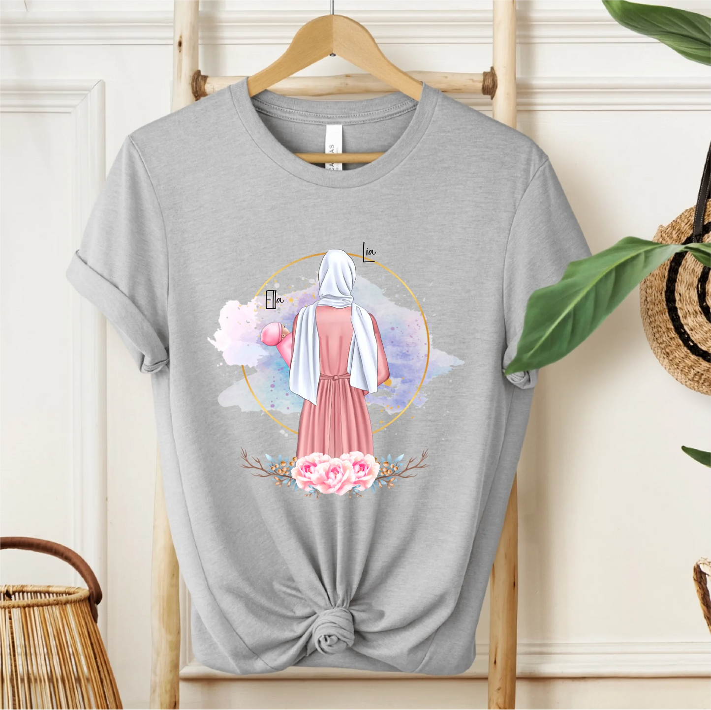 Mama & Baby T-Shirt (Haare & Hijab)