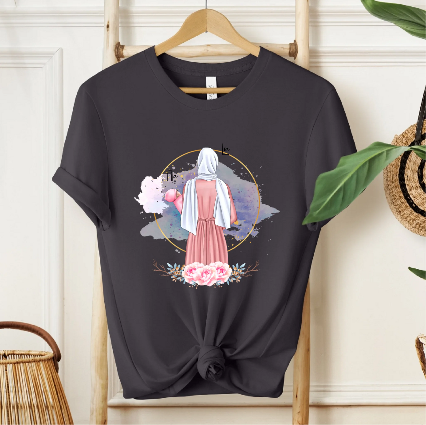 Mama & Baby T-Shirt (Haare & Hijab)